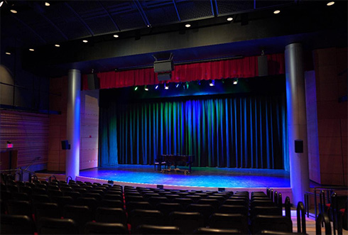 Wolf Performance Hall upgrades with EM Acoustics