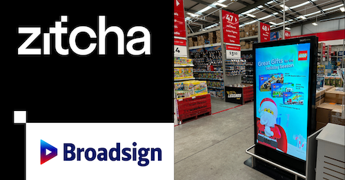 Zitcha and Broadsign partner to drive global in-store retail media market