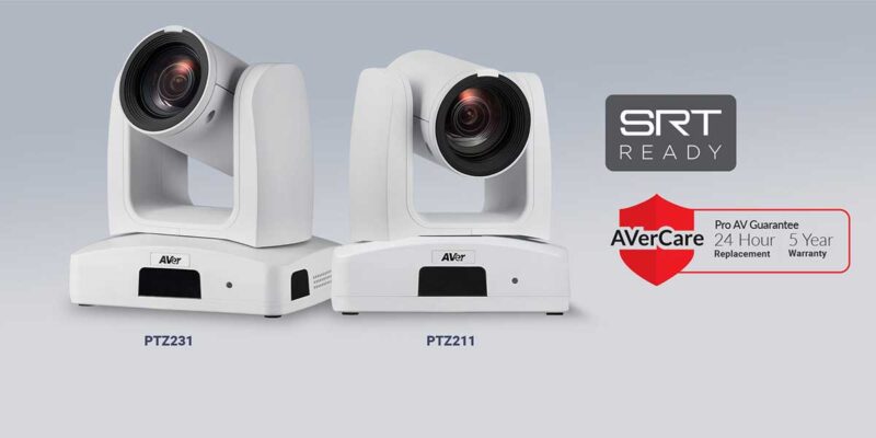 AVer Information Inc. USA Adds PTZ231, PTZ211 Cameras for Collaboration, Live Events