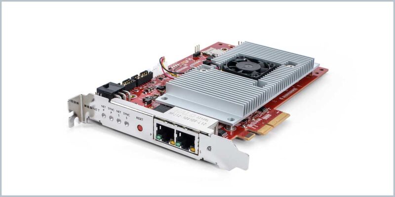 Focusrite Now Shipping RedNet PCIeNX PCIe Dante Interface