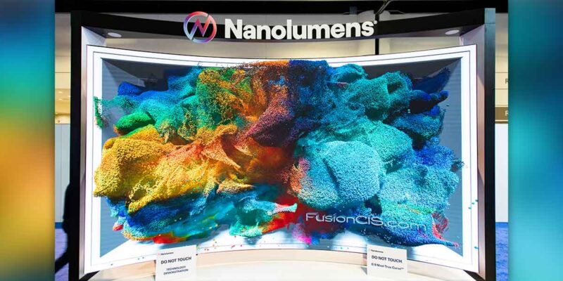 Immersive Display Solutions, Nanolumens Partner to Distribute Nixel Flex dvLED