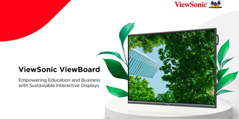 ViewSonic Details Its Environmental and Social Impact Strategy for Line of Interactive Displays