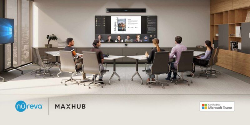 MAXHUB, Nureva Offer Plug-and-Play Bundles Certified for Microsoft Teams Rooms