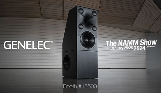 Genelec to demonstrate immersive system and host high-profile presenters at NAMM 2024