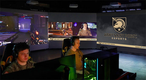 Extron AV Systems Power Army West Point Esports