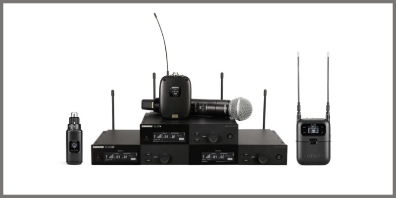 Shure Expands Its SLX-D Digital Wireless Family