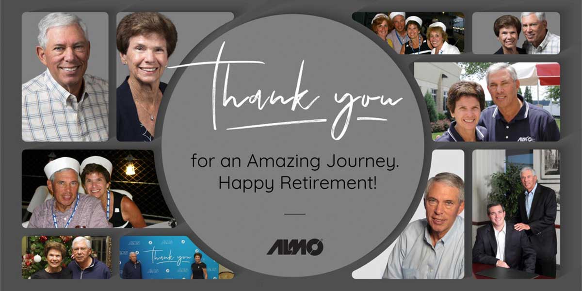 almo thank you happy retirement