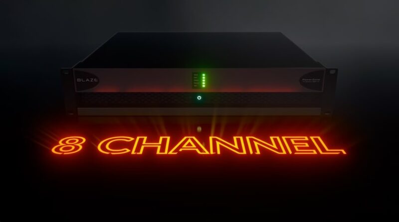 Blaze Audio Announces PowerZone Connect 8-Channel Power Amplifiers