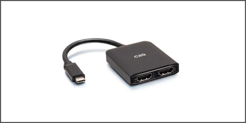 C2G Adds C2G54540 USB-C to Dual HDMI MST Hub