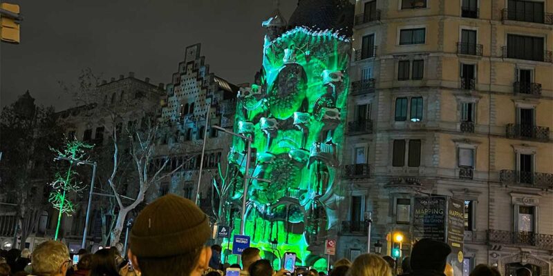 My Review of the Projection Mapping Show at Casa Batlló for ISE 2024