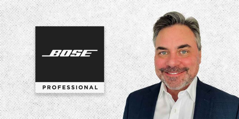 Jim Schanz Joins Bose Professional as Vice President of Sales for the Americas