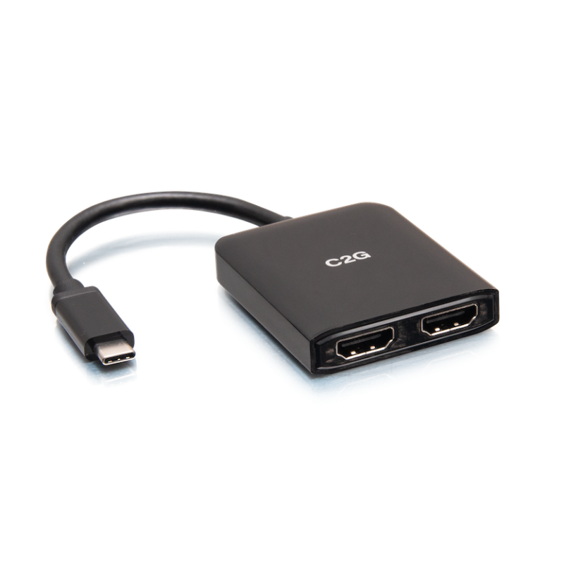 C2G Expands USB-C Solutions Family With USB-C to Dual HDMI MST Hub