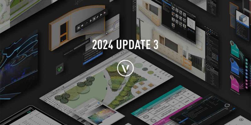 Vectorworks Announces 3rd Update for 2024 Product Line