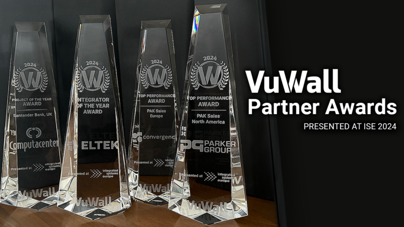 VuWall Honors Partner Performance at ISE 2024