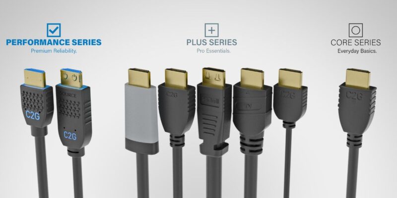 C2G Reclassifies Its HDMI Cables for Simplicity