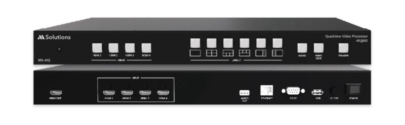 MSolutions to Introduce Quadview Processor at ISE 2024