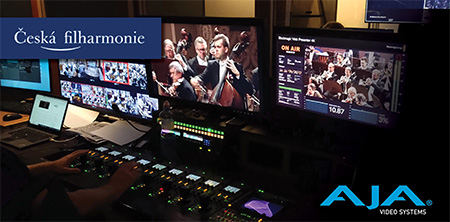 Live Czech Philharmonic Concert Productions Hit a High Note with Help from AJA Gear