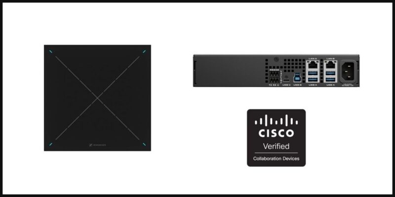 Sennheiser and Q-SYS Solution Achieves Certification for Use With Cisco Collaboration Devices