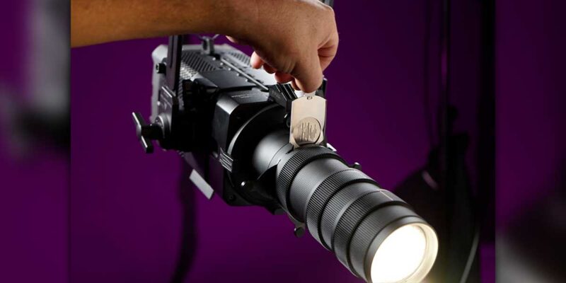 Astera Launches ProjectionLens Accessory for Battery-Powered LED-Based Light