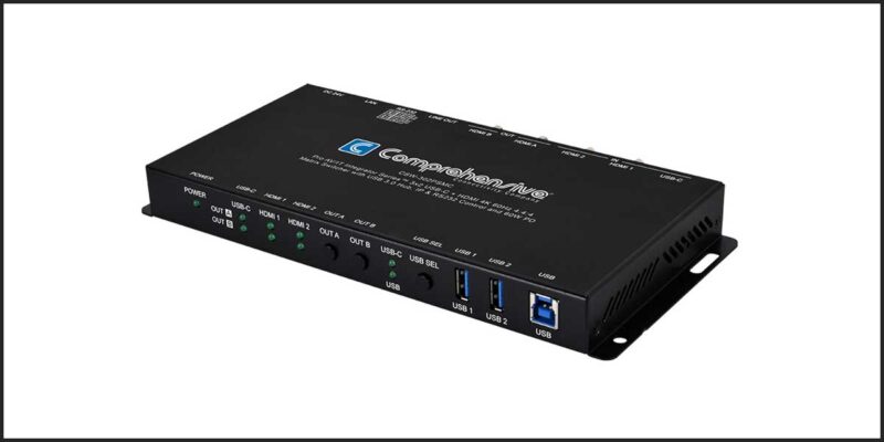 Comprehensive Connectivity Company Launched a 3×2 USB-C and HDMI Switcher