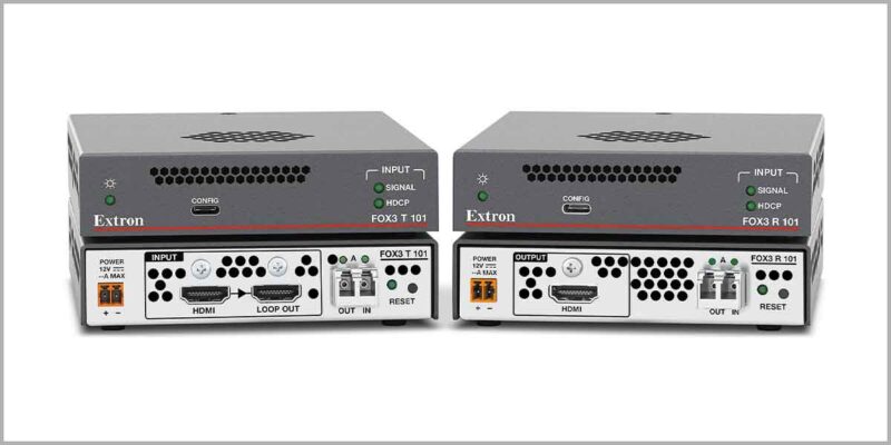 Extron Just Made Sending HDMI Through Fiber a Lot Easier