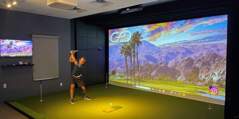 Golf Pro Delivered Transforms Plain Spaces Into Immersive Golf Simulator Experiences with Epson Projectors