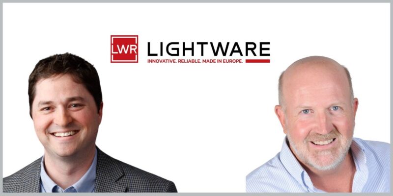 Lightware Christopher Chandler Named SVP of Sales for Americas, Clint Hoffman Lightware US CEO