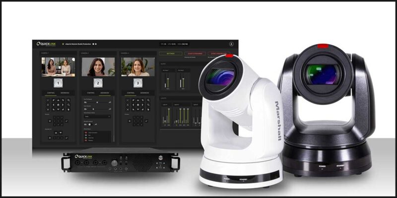 Marshall CV730 30x UHD60 NDI PTZ Camera Now Works With Quicklink Remote Studio