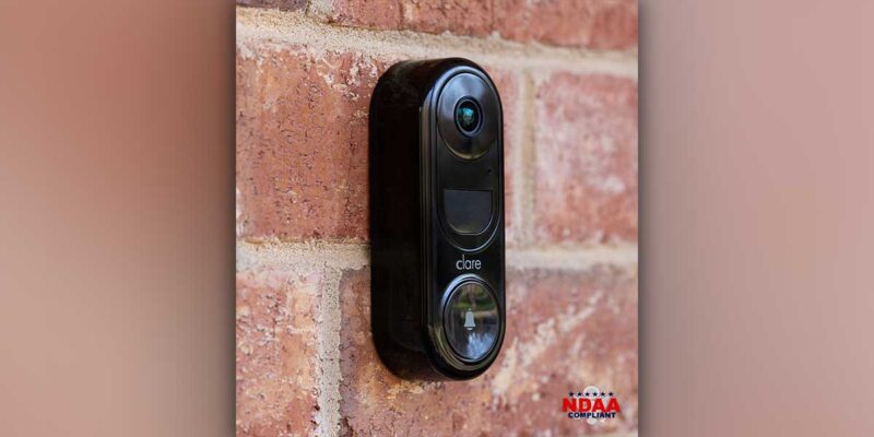 Snap One Introduces ClareVision Smart Video Doorbell