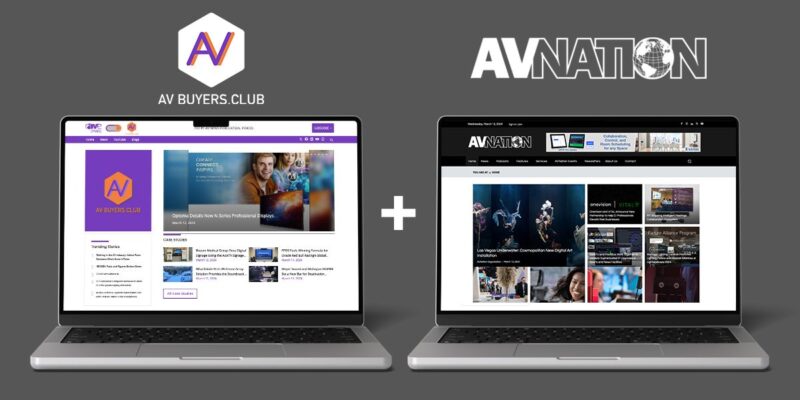AVNation and rAVe Announce Partnership Aimed at Growing the Number of End Users Entering AV, UCC and Signage Markets