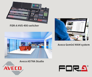 2024 NAB Show: FOR-A and Aveco Bring Full-Scale News Automation to Broadcasters of all Sizes