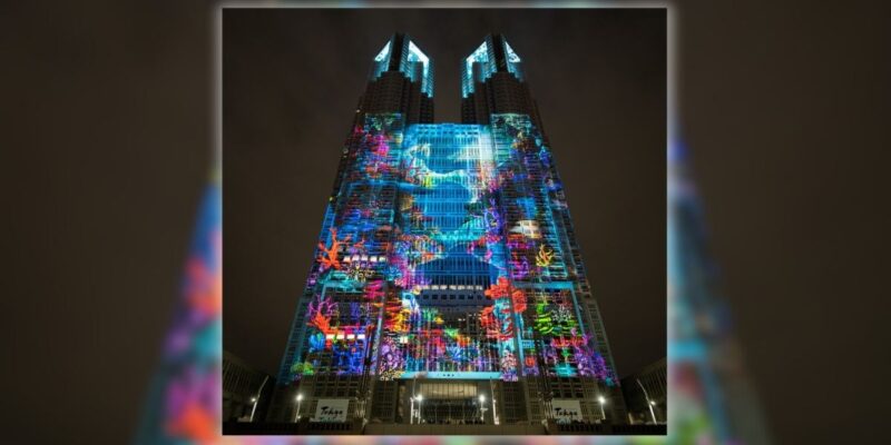 Panasonic Connect Sets Guinness World Record for Largest Projection Mapping Install in Tokyo