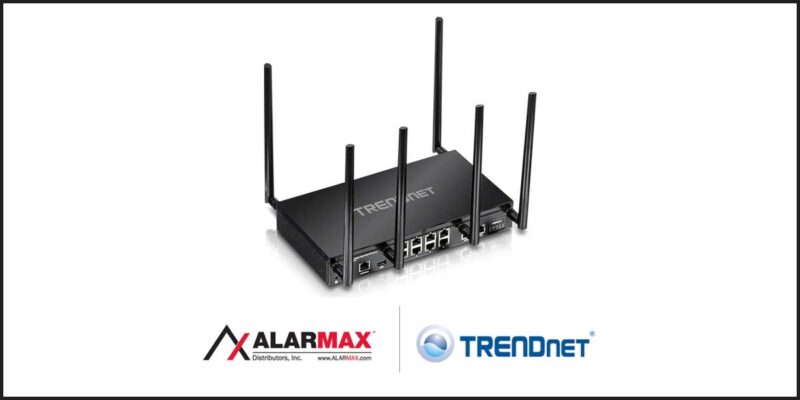 AlarMax to Distribute TRENDnet Networking Products for Security and AV