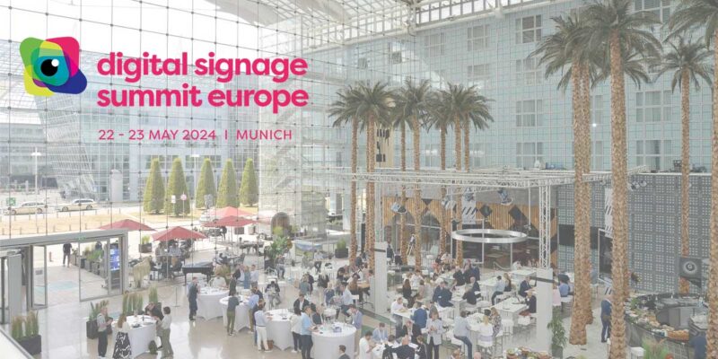 Integrated Systems Events and invidis consulting to Host Digital Signage Summit Europe 2024