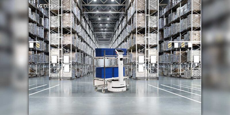 LG Business Solutions Debuts LG CLOi CarryBot Aimed at Warehouse Efficiency