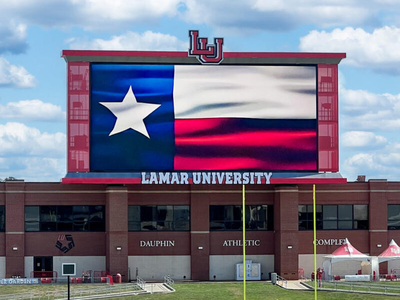 Lamar University, Anthony James Partners Tap SNA Displays for Video Tech Upgrades