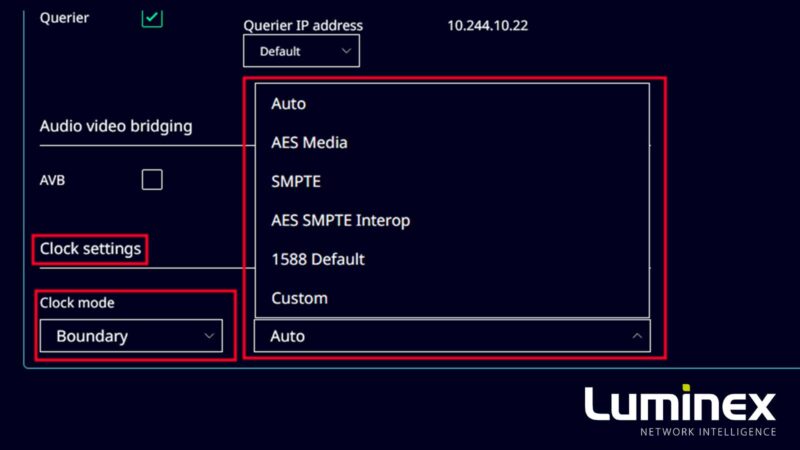 Exciting Update From Luminex! Boundary Clock Features Now Available