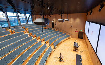 Constellation by Meyer Sound Elevates Örebro University’s New Auditorium