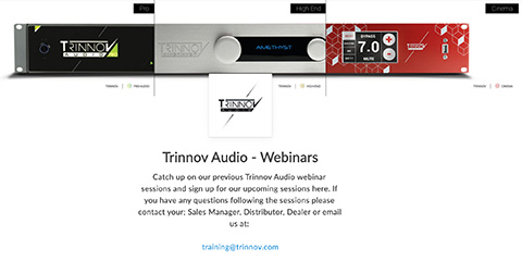 Trinnov Releases WaveForming Design Tool