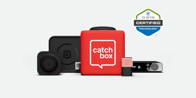Catchbox Adds Q-SYS Plug-in