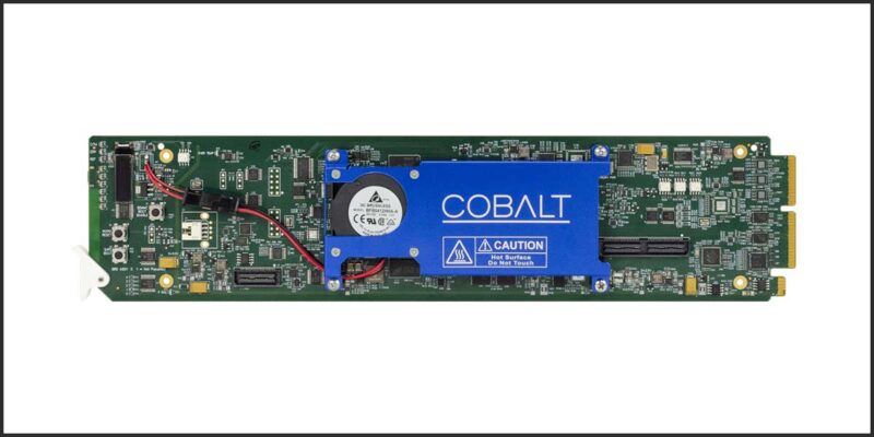 New COBALT INDIGO GATEWAY Includes Quad-Channel Native ST 2110