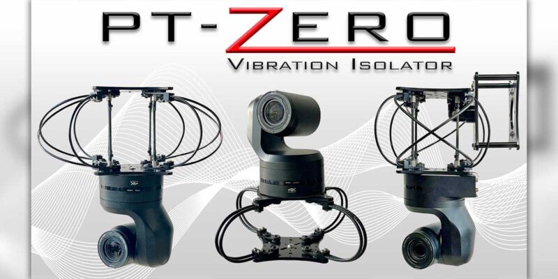RigWheels Intros PT-Zero Vibration Isolator for PTZ Camera Mounts