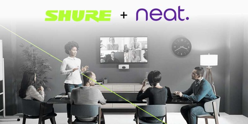 Shure and Neat Partner for Better UCC Rooms