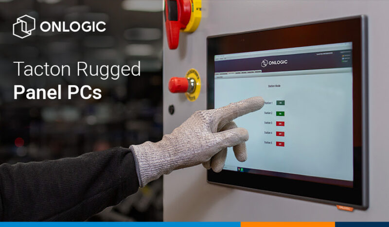 OnLogic Unveils Rugged Panel PCs For Manufacturing, Logistics, and Energy Management