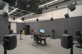 Genelec employed for a 25.4 channel sound system at RISD