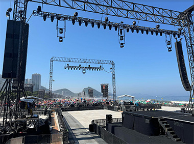 Madonna Concludes Her Celebration Tour with a Beach Concert in Rio for 1.6 Million Fans Featuring a Massive L-Acoustics Concert Sound System