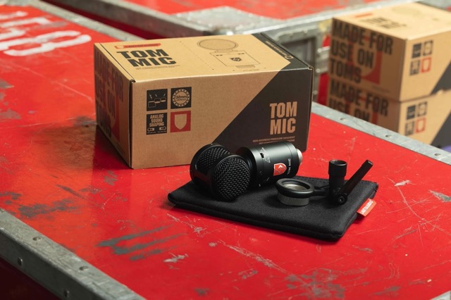 Lauten Audio Announces Tom Mic — World’s First Large Diaphragm Condenser Made For Use On Toms