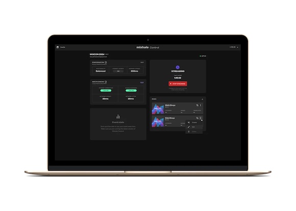 Within L ISA 3.2 software, Mixhalo Control, allows configuration of events & venues with management of Mixhalo Live, Moments and Translate features. copy Within L ISA 3.2 software, Mixhalo Control, allows configuration of events & venues with management of Mixhalo Live, Moments and Translate features. copy