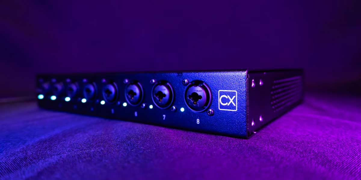 flock audio 8 channel cx level
