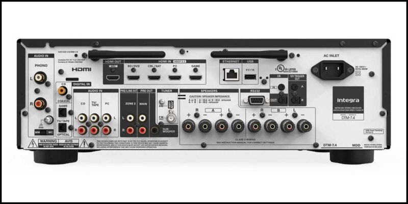 Integra Drops $900 DTM-7.4 Network Stereo Receiver